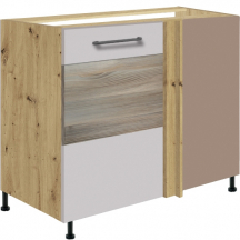 Szafka dolna stojąca narożna 1 drzwi Lewa 24D INFINITY LATTE Podstawowe