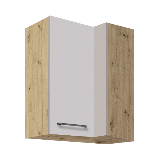 Szafka górna wisząca narożna 1 drzwi Lewa 44G INFINITY LATTE Podstawowe