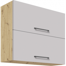 Szafka górna wisząca 2 klapy 80 cm 48G INFINITY LATTE Podstawowe