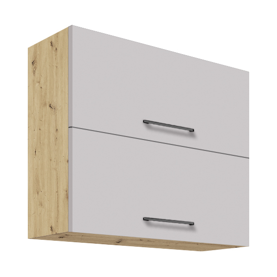 Szafka górna wisząca 2 klapy 80 cm 48G INFINITY LATTE Podstawowe