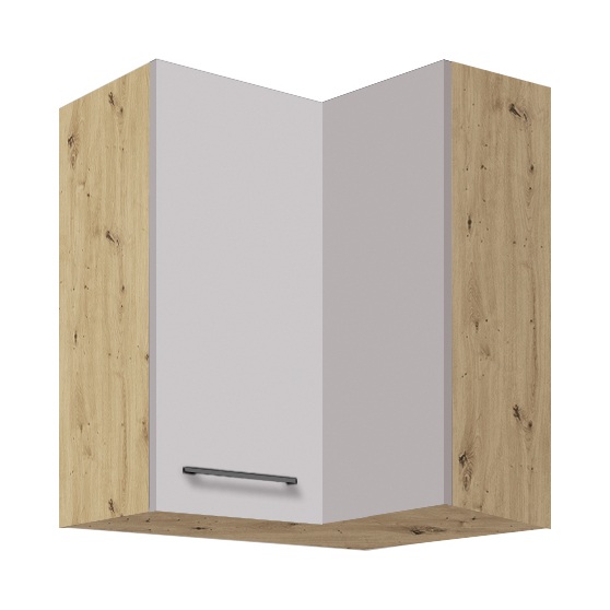 Szafka górna wisząca narożna 1 drzwi 54G INFINITY LATTE Podstawowe