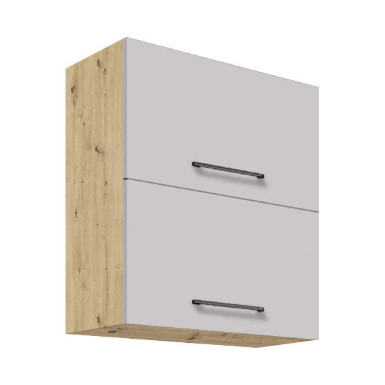 Szafka górna wisząca 2 klapy 60 cm 47G INFINITY LATTE Podstawowe