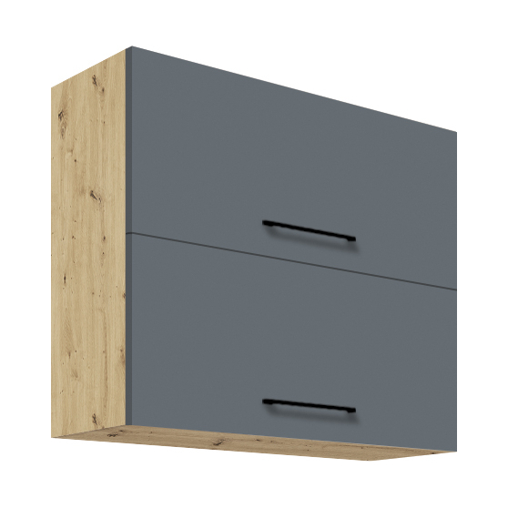 Szafka górna wisząca 2 klapy 80 cm 48G INFINITY GRAY Podstawowe