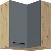 Szafka górna wisząca narożna 1 drzwi 54G INFINITY GRAY Podstawowe