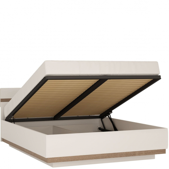 Łóżko 160 x 200 z pojemnikiem TYP 94 LINATE Podstawowe