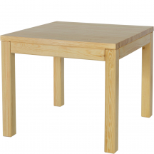 Stół drewniany sosnowy 90x90x75 ST119 Podstawowe