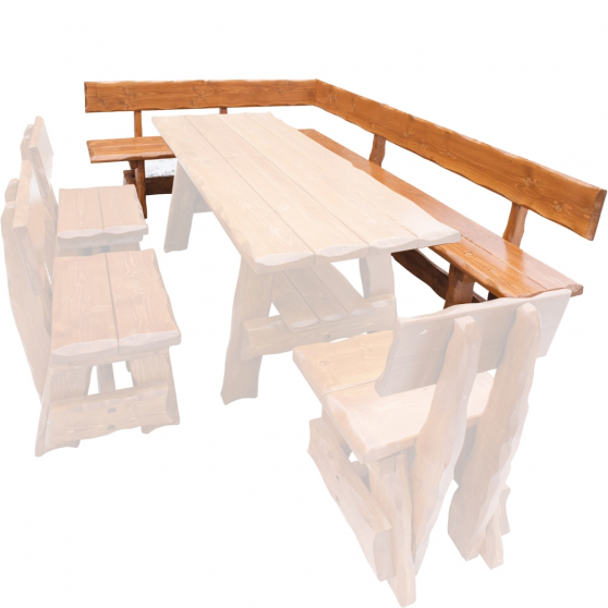 Narożnik ogrodowy BEN MO264 260x180 cm Podstawowe