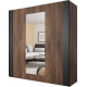 Kolor: Szafa dwudrzwiowa z lustrem TYP-18 SIGMA Podstawowe (3)