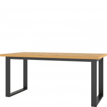 Stół rozkładany 170-220x90x76 Dąb Wotan 24N0HK92 TYP-92 HALLE Podstawowe