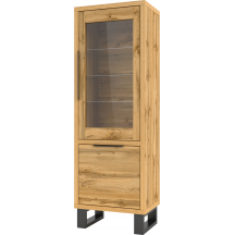 Witryna szklana dwudrzwiowa Dąb Wotan 24N0HK05 TYP-05 HALLE Podstawowe