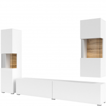 Meblościanka duża stojąca / wisząca TYP-10 AVA Podstawowe (3)