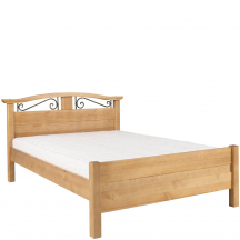 Łóżko drewniane sosnowe KORFU nowy model 180 x 200 Podstawowe