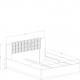 Łóżko 140 x 200 ze stelażem i pojemnikiem TYP-30 SIGMA Szkic