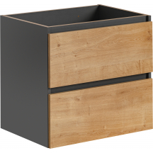 Szafka łazienkowa wisząca pod umywalkę 60 cm 820 MONAKO OAK GREY Podstawowe