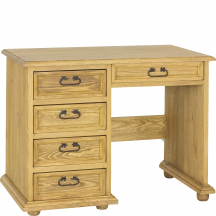 Biurko drewniane sosnowe BR700 RUSTIKAL Podstawowe