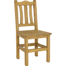 Krzesło drewniane sosnowe KT703 RUSTIKAL Podstawowe