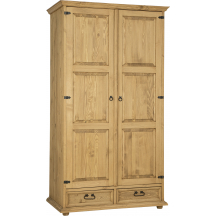 Szafa drewniana sosnowa SF701 RUSTIKAL Podstawowe