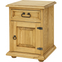 Szafka nocna drewniana sosnowa Prawa SN701 RUSTIKAL Podstawowe