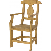 Krzesło drewniane sosnowe KT707 RUSTIKAL Podstawowe (1)