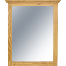 Lustro drewniane sosnowe LA701 RUSTIKAL Podstawowe