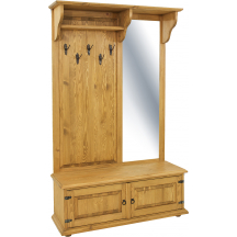Garderoba drewniana sosnowa GR703 RUSTIKAL Podstawowe