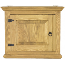 Nadstawka szafy 1-drzwiowej drewniana sosnowa Lewa SF703 RUSTIKAL Podstawowe