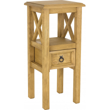 Szafka nocna drewniana sosnowa SN702 RUSTIKAL Podstawowe