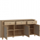 Komoda 3D3S VNNK06 CESTINO Wnętrze - Zdjęcie (1)