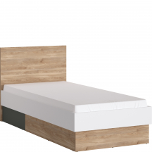 Łóżko 90 x 200 TWEZ02 TWENTY Podstawowe