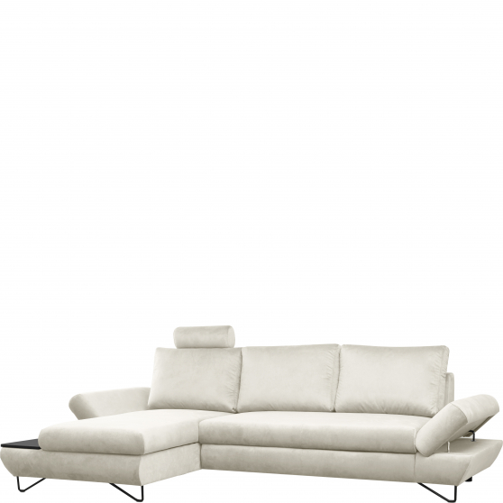 Narożnik rozkładany LOFT Lewy + zagłówek Podstawowe (1)