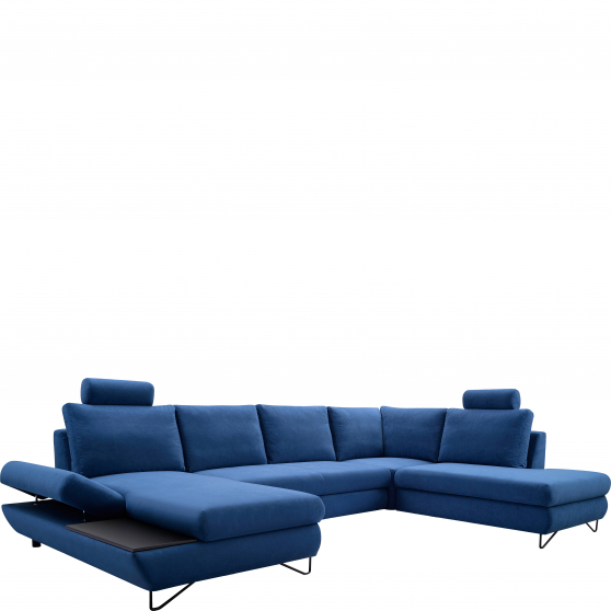 Narożnik rozkładany LOFT III Lewy + 2 zagłówki Podstawowe (1)