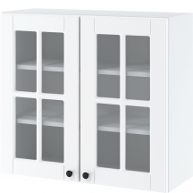 Szafka górna wisząca z witryną 2 drzwi WW 8/72 LORA Podstawowe (1)