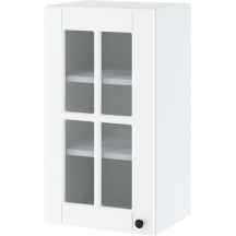 Szafka górna wisząca z witryną 1 drzwi WW 4/72 LORA Podstawowe (1)