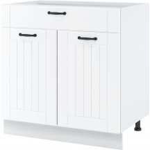 Szafka dolna stojąca 2 drzwi 1 szuflada DS. 8/1 LORA Podstawowe (1)