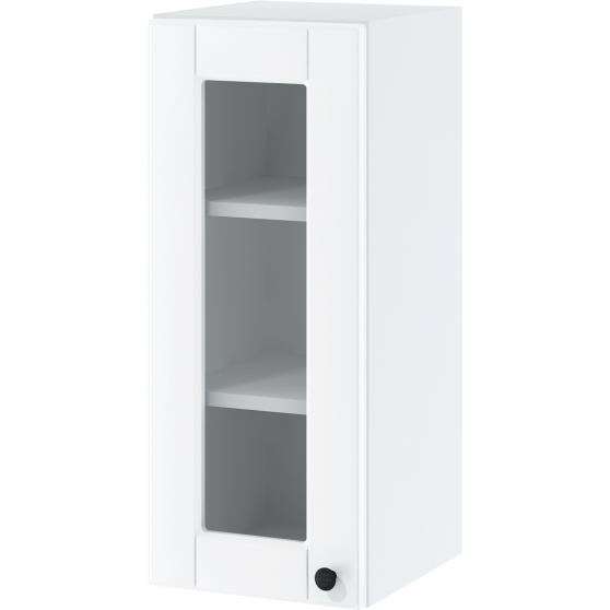 Szafka górna wisząca z witryną 1 drzwi WW 3/72 LORA Podstawowe (1)