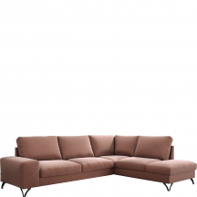 Narożnik z funkcją spania i pojemnikiem L4+L2F+R3F FLAVIO Podstawowe