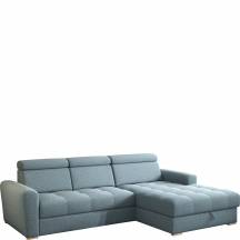 Narożnik z funkcją spania i pojemnikiem V5L+V3+V1R RIVA Podstawowe