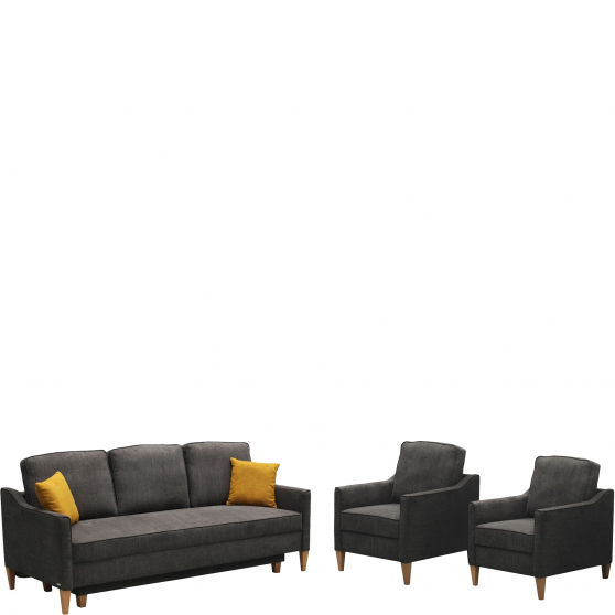 Zestaw wypoczynkowy kanapa + 2 fotele DOROTHY 3R+1+1 Podstawowe