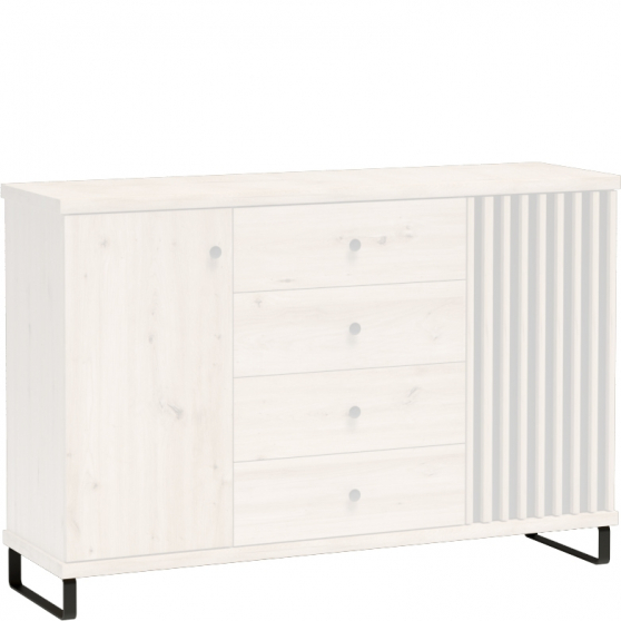 Metalowe nogi wysokie do C-4, C-6, C-12 i C-20 CALI Podstawowe