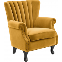 Fotel wypoczynkowy TITAN musztardowy Podstawowe