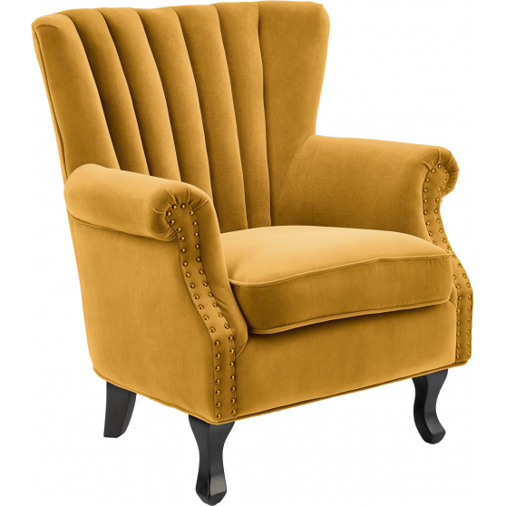 Fotel wypoczynkowy TITAN musztardowy Podstawowe