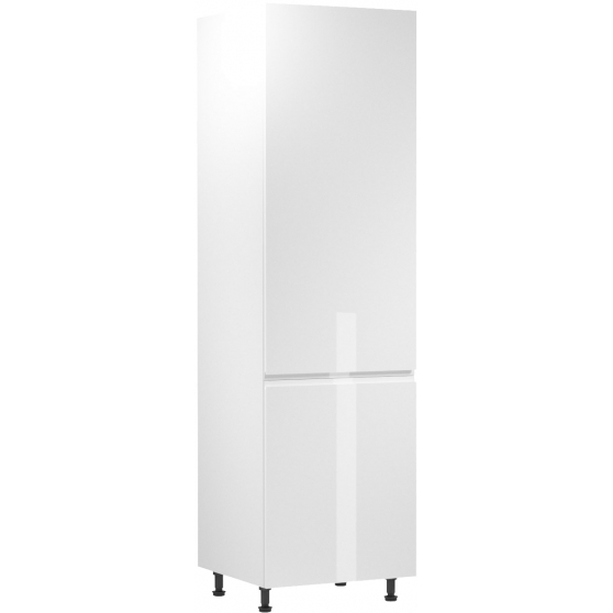 Szafka dolna wysoki słupek pod zabudowę lodówki 2 drzwi D60ZL Prawa ASPEN Podstawowe (1)