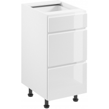 Szafka dolna stojąca 3 szuflady D40S3 ASPEN Podstawowe (1)