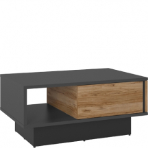 Ława 1S MWTT01 Szary Kosmos / Dąb Catania / Czarny Mat Podstawowe