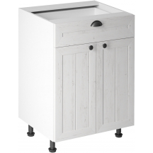 Szafka dolna stojąca 1 szuflada 2 drzwi D60S1 PROWANSJA Podstawowe