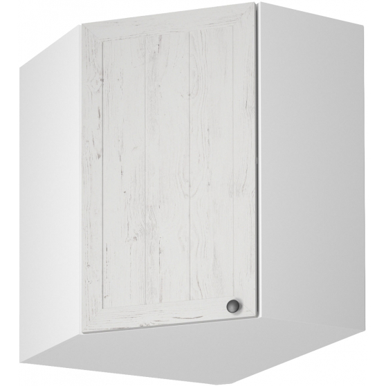 Szafka górna wisząca narożna 1 drzwi G60N Lewa PROWANSJA Podstawowe