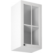 Szafka górna wisząca z witryną 1 drzwi G40S Prawa PROWANSJA Podstawowe