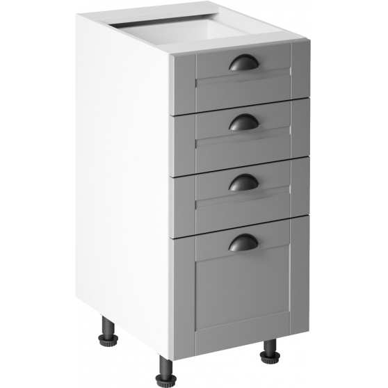 Szafka dolna stojąca 4 szuflady D40S4 LINEA Podstawowe