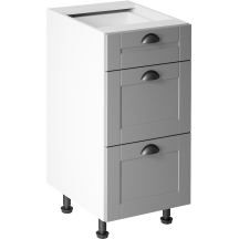 Szafka dolna stojąca 3 szuflady D40S3 LINEA Podstawowe