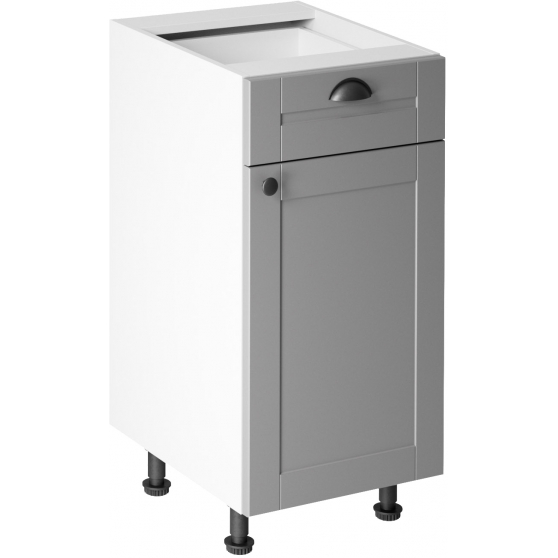 Szafka dolna stojąca 1 drzwi 1 szuflada D40S1 LINEA Podstawowe
